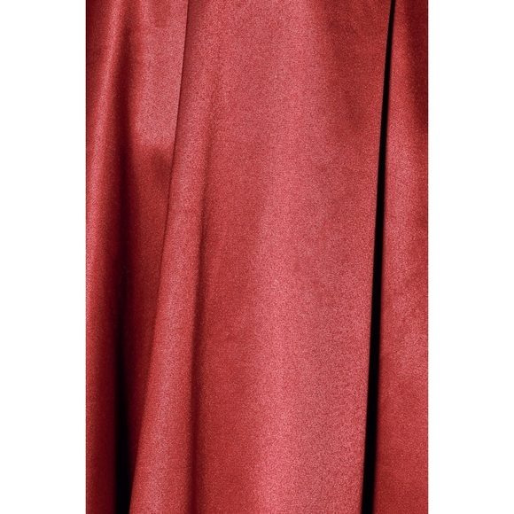 Lulu’s “Bon Appetite” Satin Halter Skater Dress - Picture 6 of 9